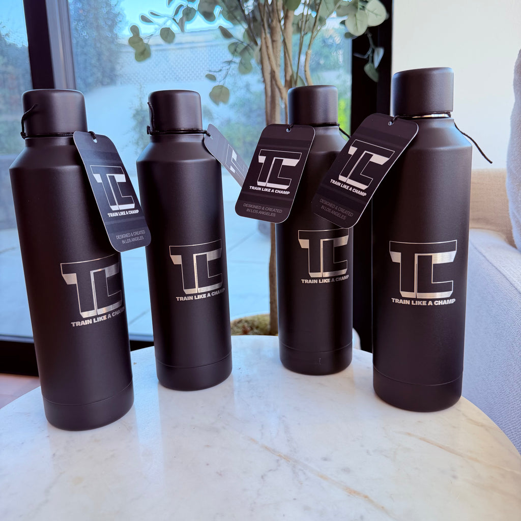 Train Like A Champ - Water Bottle